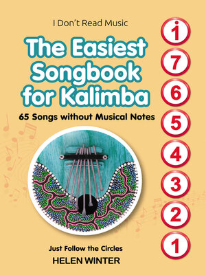 cover image of The Easiest Songbook for Kalimba. 65 Songs without Musical Notes